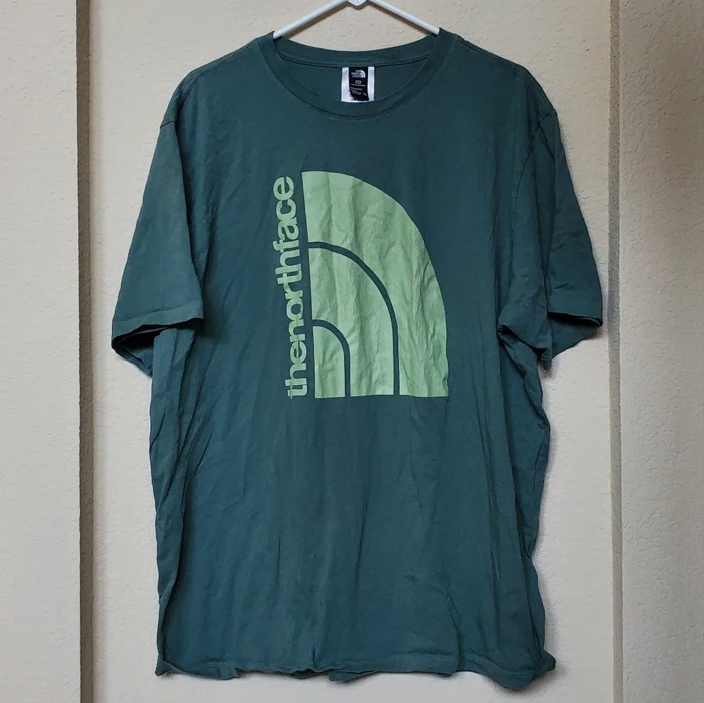 The North Face Green T-Shirt.  Size XXL
